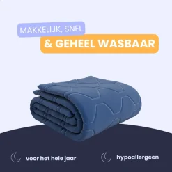 HappyBed Navy All year dekbed - 160x200 cm