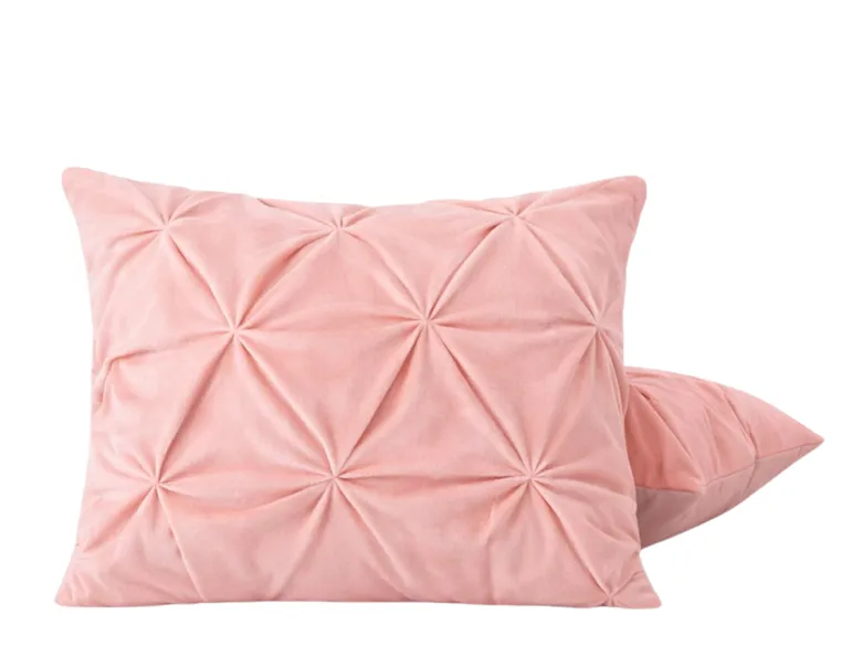 HappyBed Oudroze Set van 2 kussenslopen - 60x70 cm