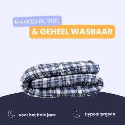 HappyBed Tartan All year dekbed - 160x220 cm