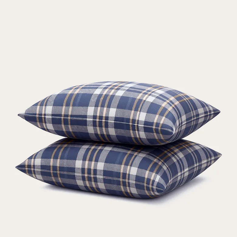HappyBed Tartan set van 2 kussenslopen - 60x70 cm
