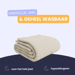 HappyBed Taupe dekbed - 140 x 200 cm