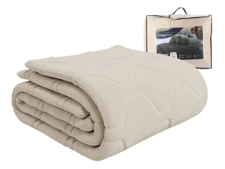 HappyBed Taupe dekbed - 160 x 200 cm