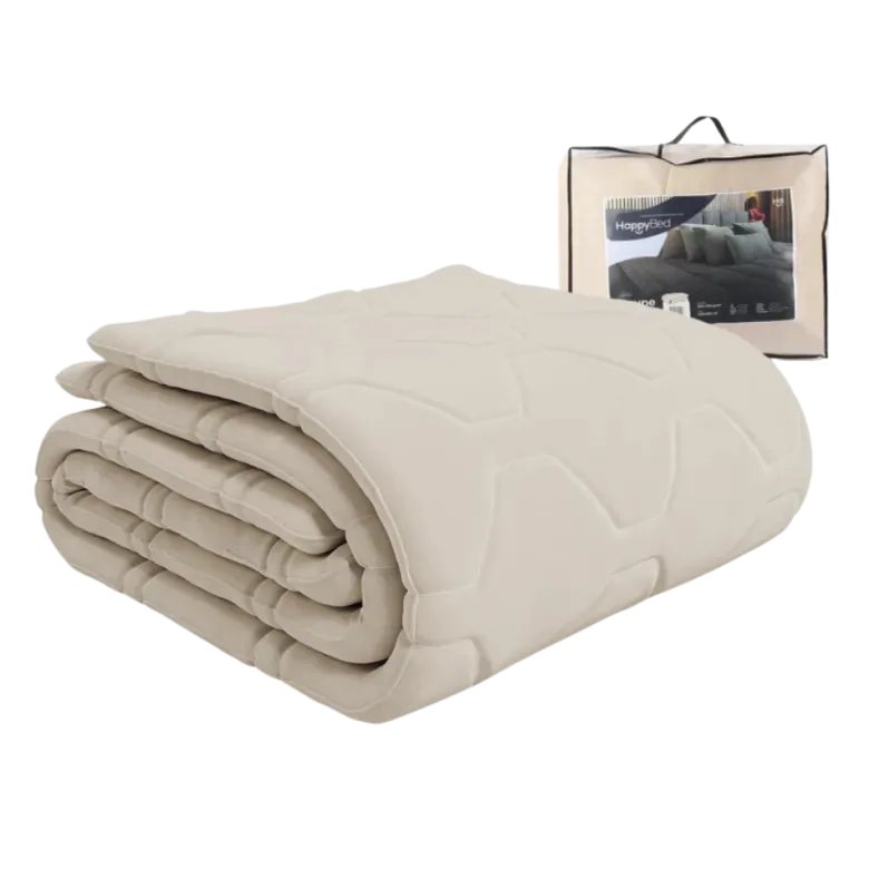 HappyBed Taupe dekbed - 200 x 200 cm
