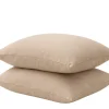 Happybed Taupe Set van 2 Kussensloop - 60x70 cm