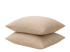 Happybed Taupe Set van 2 Kussensloop - 60x70 cm
