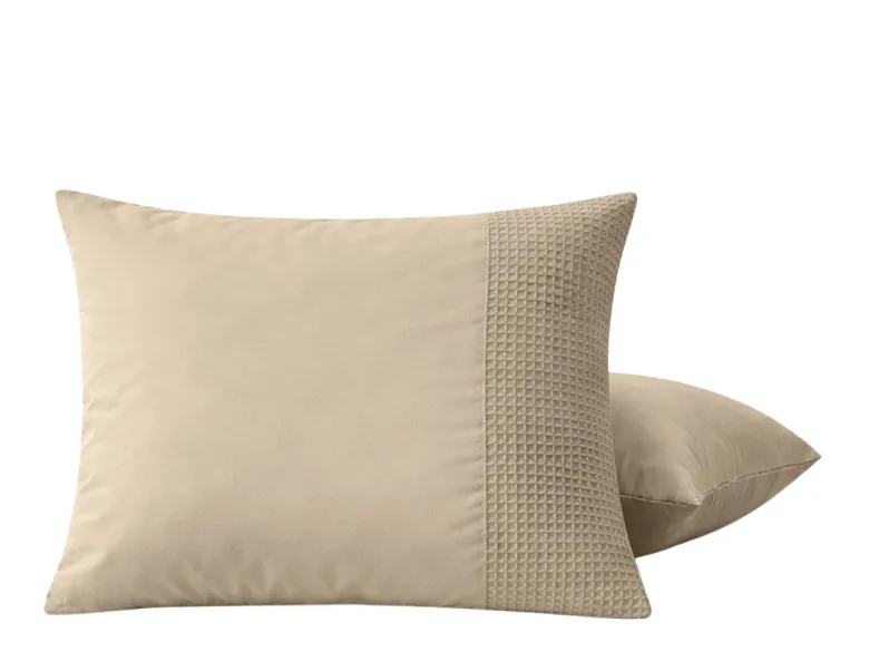 HappyBed Taupe Set van 2 kussenslopen - 60x70 cm