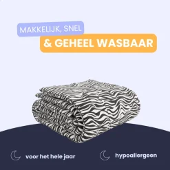HappyBed Zebra All year dekbed - 200x200 cm