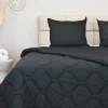 HappyBed Zwart All year dekbed - 160x200 cm