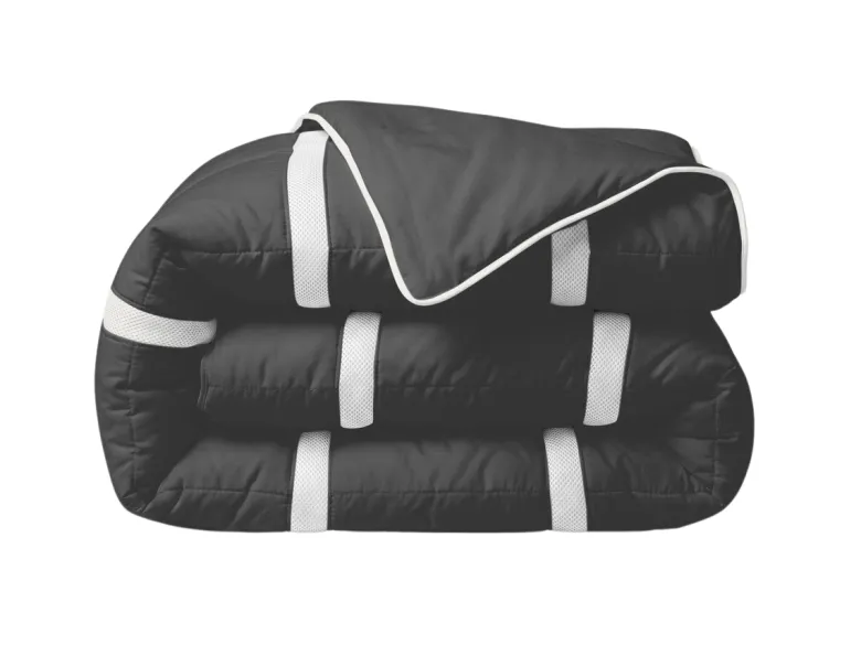 HappyBed Zwart Zomerdekbed - 200x200 cm