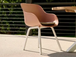 Hartman Le Soleil white stylish pink element diningstoel