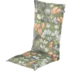 Hartman Mona green hoge rug tuinkussen