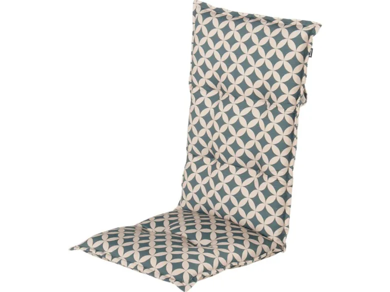 Hartman Rio blue hoge rug tuinkussen