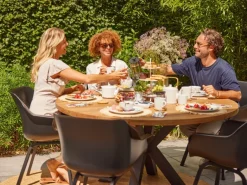 Hartman Sophie Element armchair carbon black diningstoel