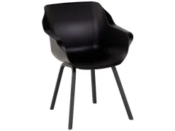 Hartman Sophie Element armchair carbon black diningstoel