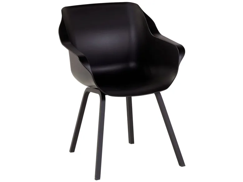 Hartman Sophie Element armchair carbon black diningstoel