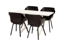 Hartman Sophie Element armchair carbon black diningstoel