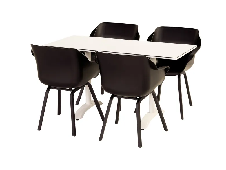 Hartman Sophie Element armchair carbon black diningstoel