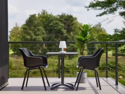 Hartman Sophie Element armchair carbon black diningstoel