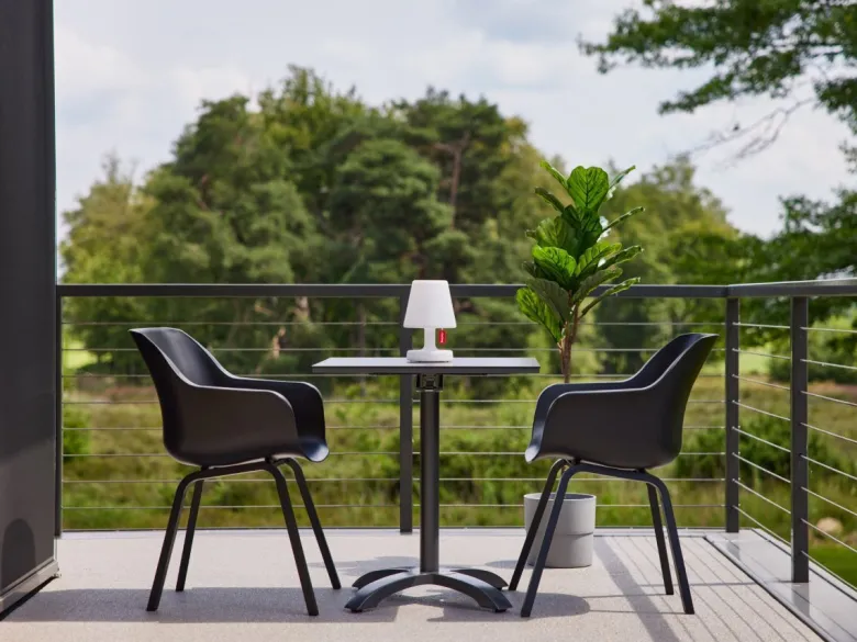 Hartman Sophie Element armchair carbon black diningstoel