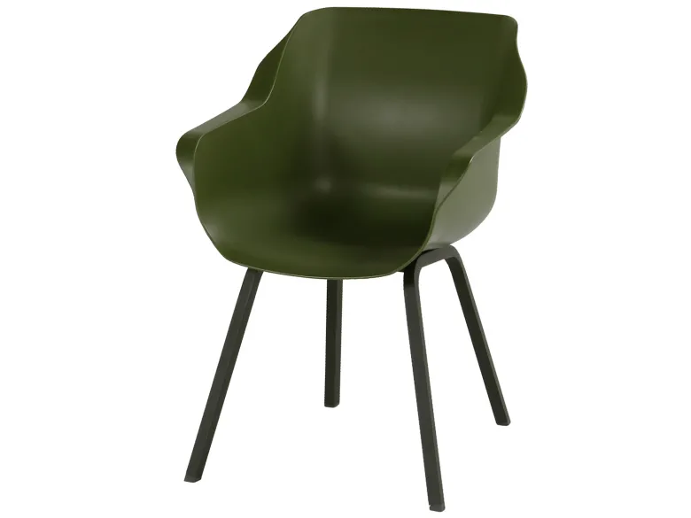 Hartman Sophie Element armchair moss green diningstoel