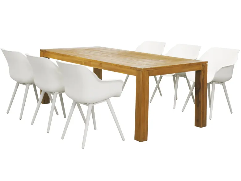 Hartman Sophie Studio Evora white 220 diningset