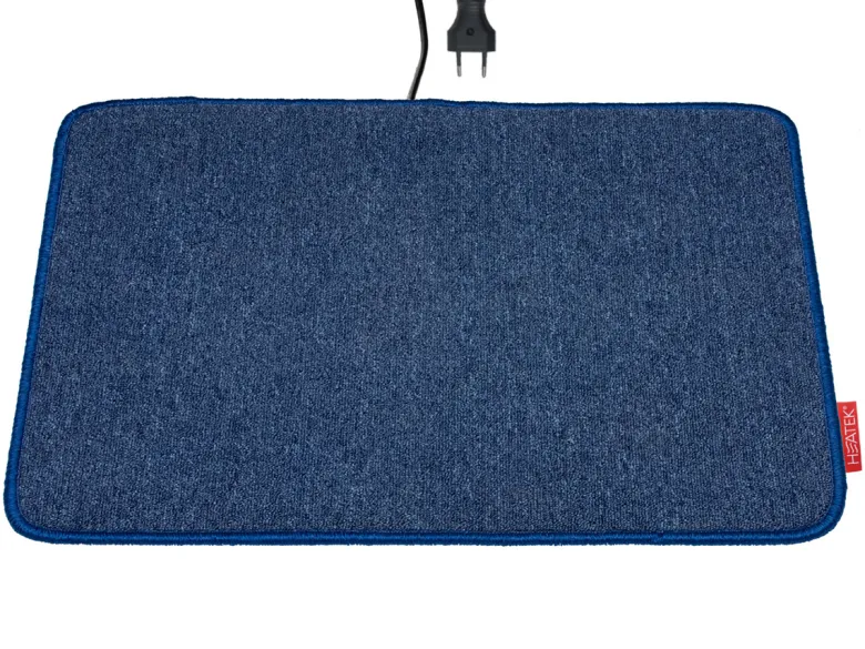 HEATEK 70 x 60 cm infrarood voetenmat - blue