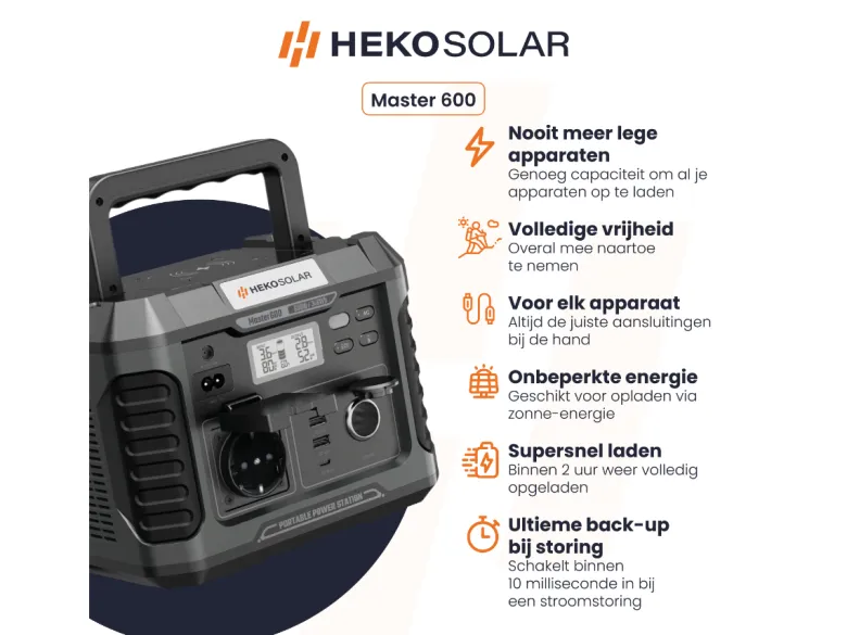 HEKO Solar Master 600 Powerstation