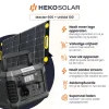 HEKO Solar Master 600 Powerstation met 100W Zonnepaneel