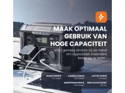HEKO Solar Master 600 Powerstation met 200W Zonnepaneel