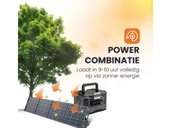 HEKO Solar Master 2200 Powerstation met 200W Zonnepaneel