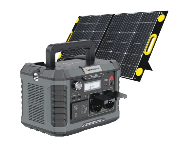 HEKO Solar Master 1000V2 Powerstation met 100W Zonnepaneel
