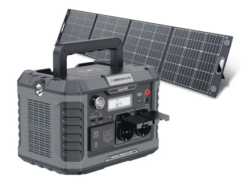 HEKO Solar Master 1000V2 powerstation met 200W zonnepaneel