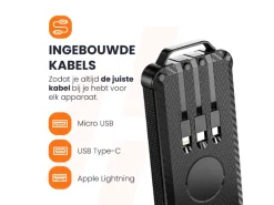 HEKO Solar Pulse Solar Powerbank met Unfold 15 Solar Panel