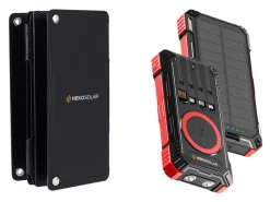 HEKO Solar Spark Powerbank met Unfold 15 Solar Panel
