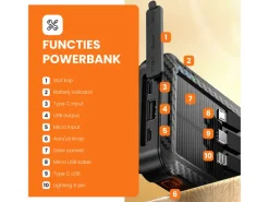 HEKO Solar Surge 10000mAh Solar Powerbank