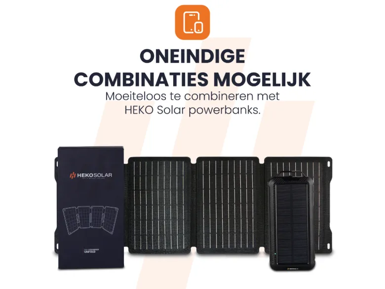 HEKO Solar Unfold 30 Watt zonnepaneel