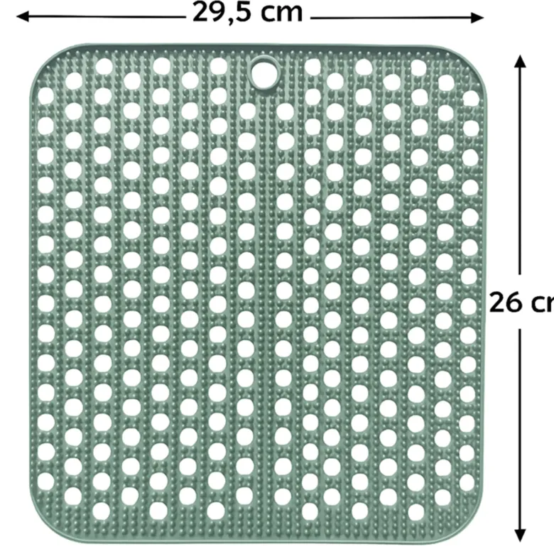 Hem afwas set bamboe borstel met afdruipmat - Green