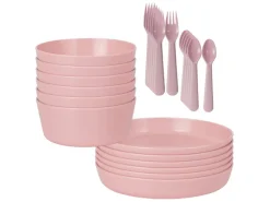 HEM 24-delig serviesset - Pink