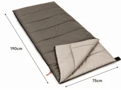 HEM Envelop Taupe slaapzak - 190 x 75 cm