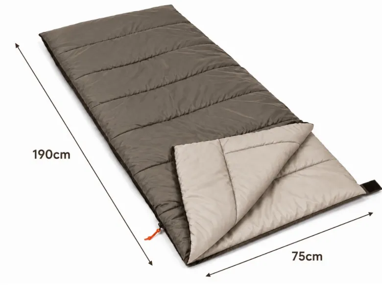 HEM Envelop Taupe slaapzak - 190 x 75 cm