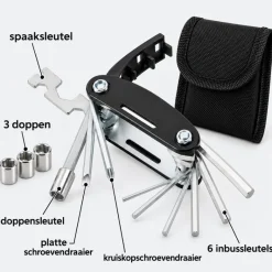 HEM Fietsgereedschap multitool met zakje