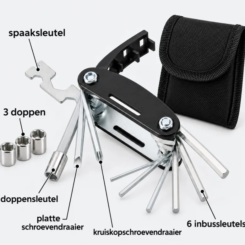 HEM Fietsgereedschap multitool met zakje