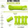 HEM Fluorescerende scheerlijnen - Set van 4