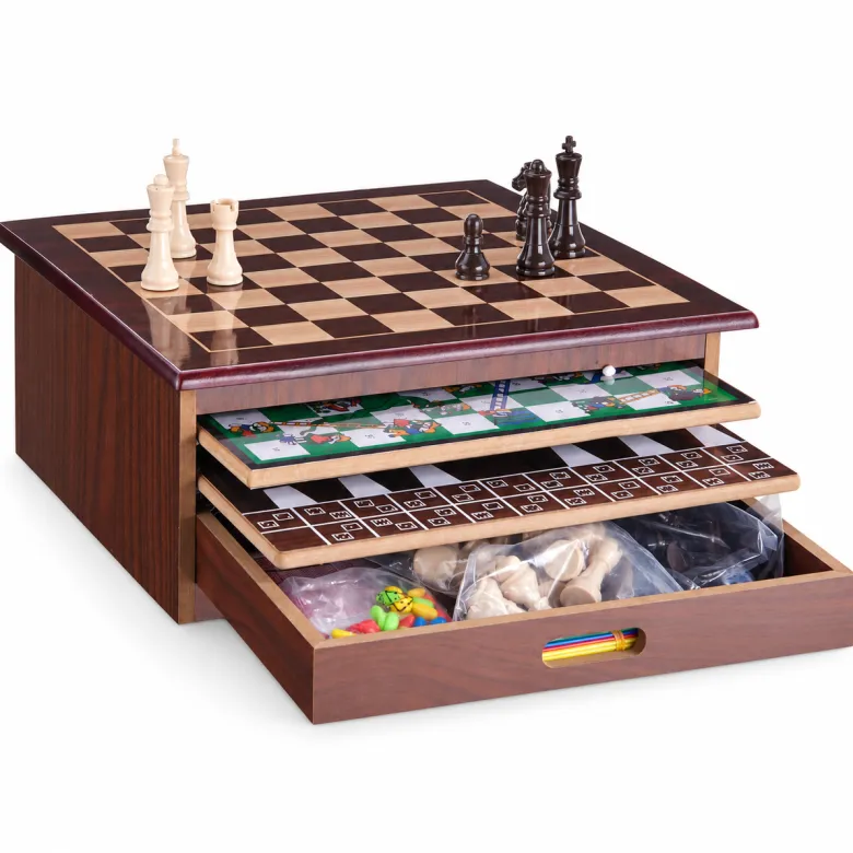 HEM 12-in-1 Houten Spellendoos