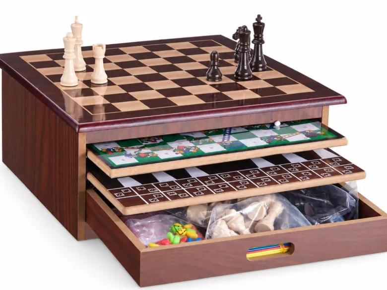 HEM 12-in-1 Houten Spellendoos