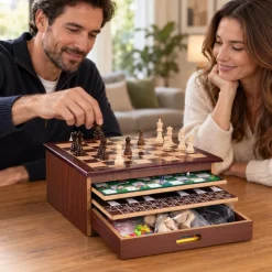 HEM 12-in-1 Houten Spellendoos