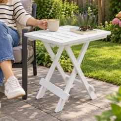 HEM Inklapbare bijzettafel - White