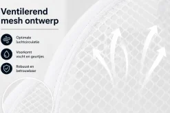 HEM 64 liter opvouwbare wasmand - White