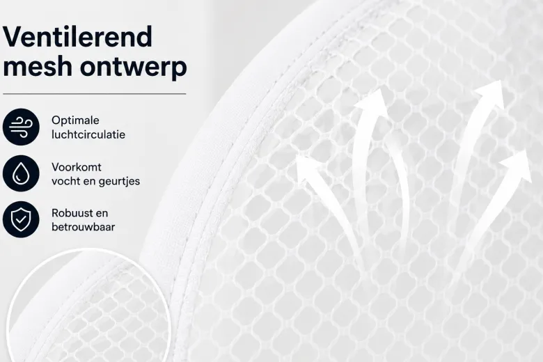 HEM 64 liter opvouwbare wasmand - White