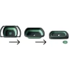 Hem opvouwbare afwas set met afdruipmat - Green